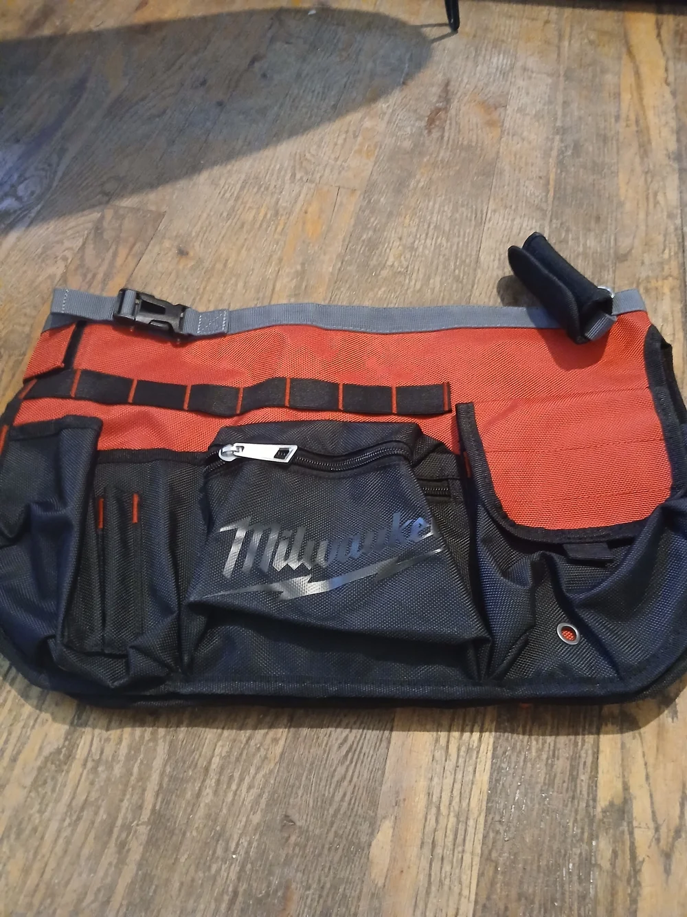 Red and Black Tool Organizer Waist Pouch